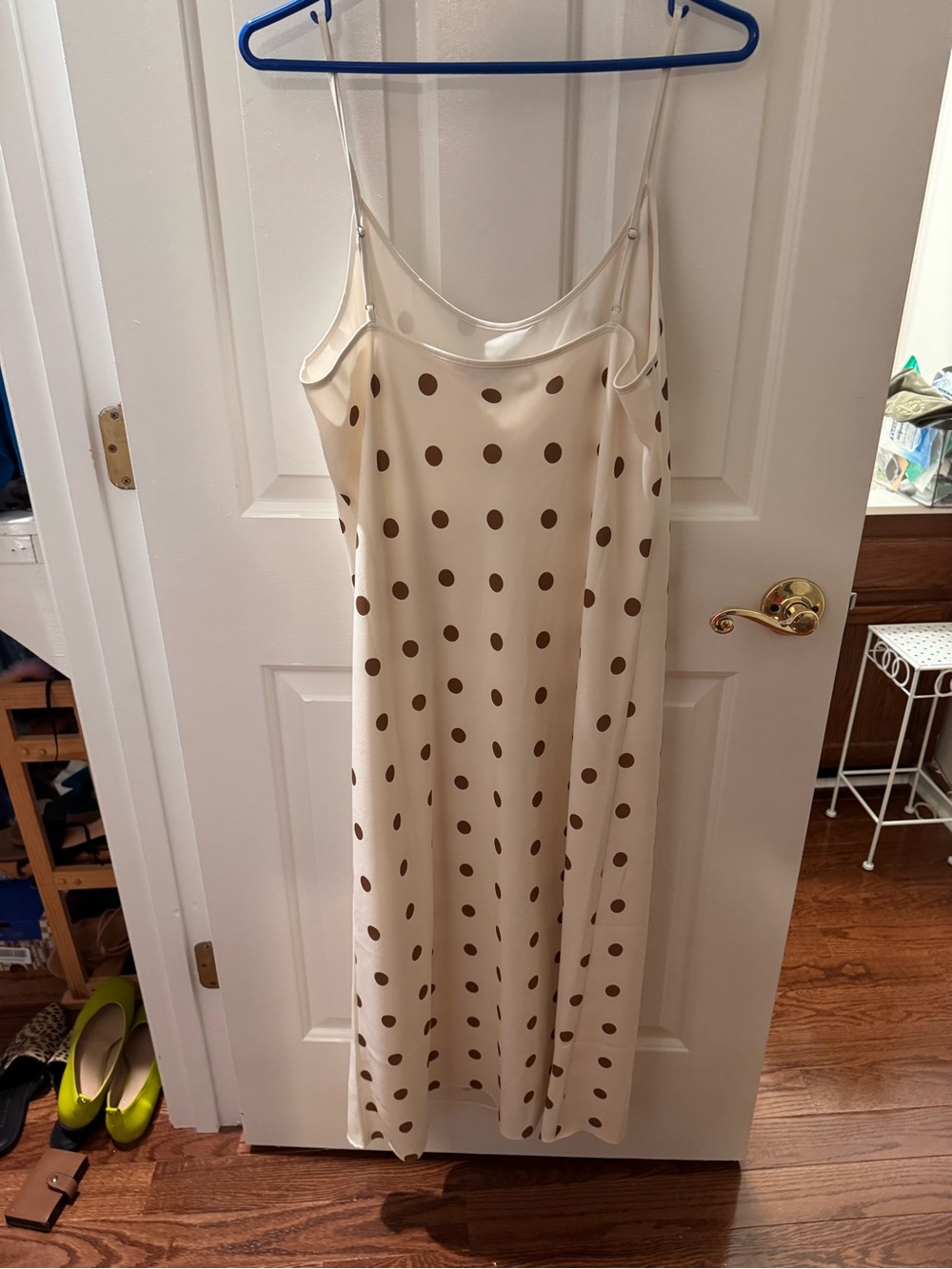 NEVER WORN - Jenni Kayne Polka Dot Slip Dress - Picture 4 of 5